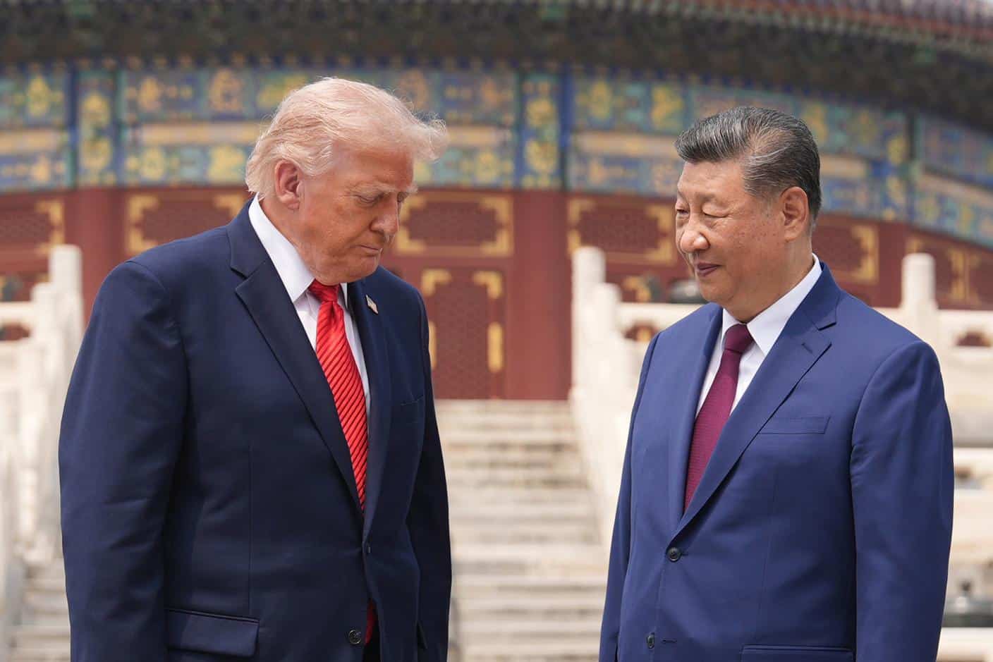 Trump a Pechino: "Conclusi fantastici accordi commerciali con Xi"