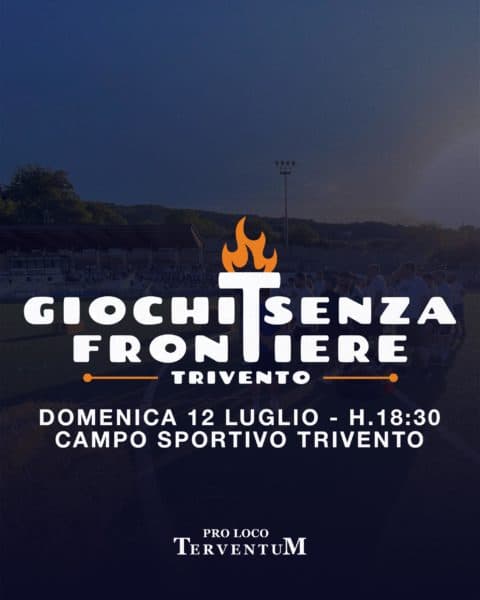 Trivento, al via i preparativi per la terza edizione dei Giochi senza frontiere