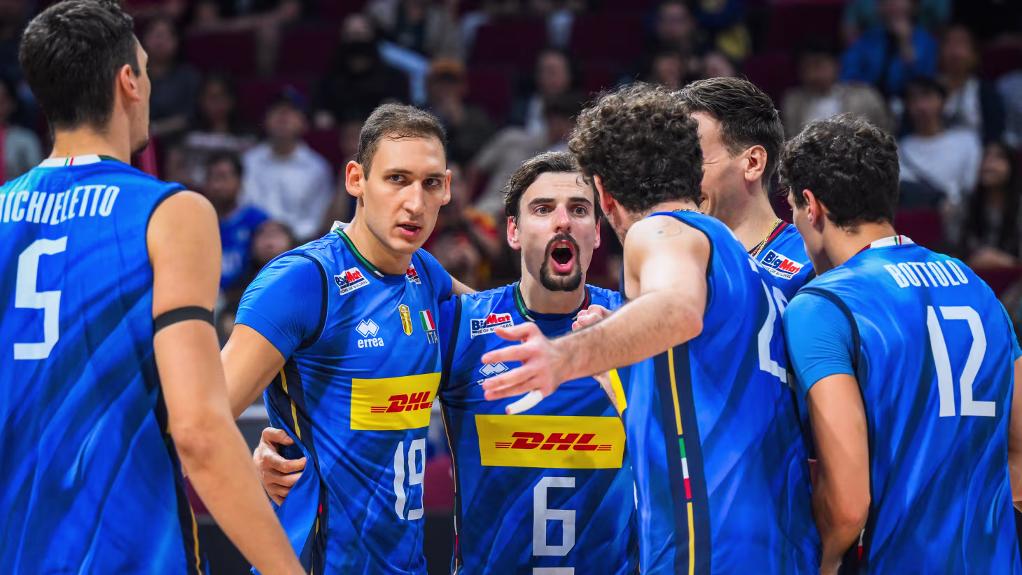 Volley Europei: L'Italia batte la Slovenia al tie-break e conquista il primato nel girone