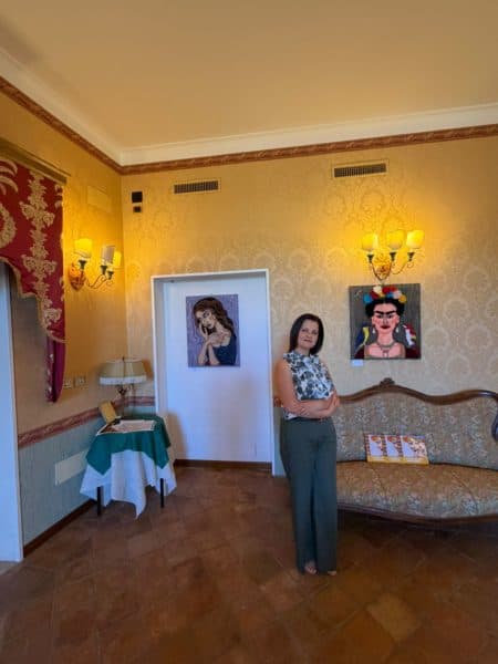 Fismi On Tour, alla collettiva d’arte le opere di Cristina Mastroiacovo