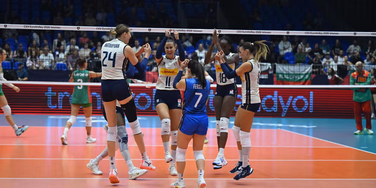 Europei di pallavolo: l'Italia supera la Svezia e accede alla semifinale