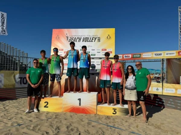 Beach volley under 18, a Termoli assegnati i titoli maschili e femminili