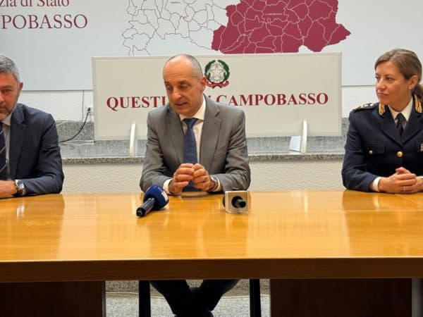Campobasso: Nuovo Commissario di Polizia Cettina Liotti accolta dal Questore