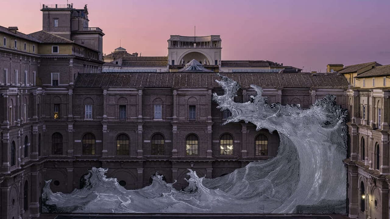L'installazione di JR tra i manoscritti papali: arte moderna alla Biblioteca Vaticana