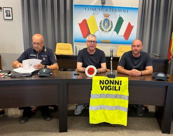 Comune di Termoli: consegna attestati per i nonni vigili